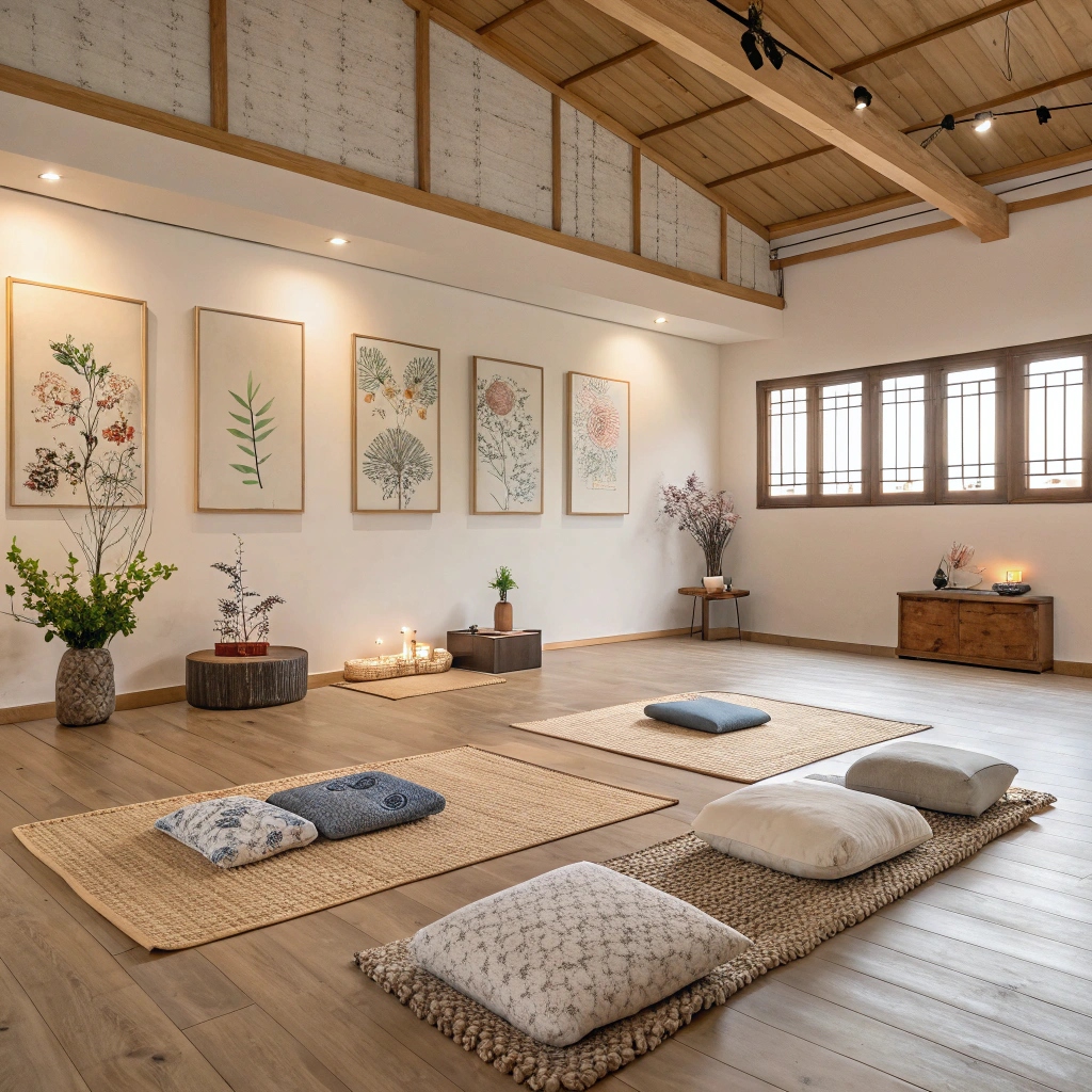 Vårt meditasjonsstudio